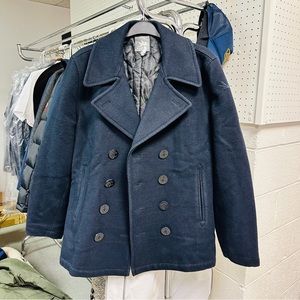 Spiewak Dugan Navy Peacoat